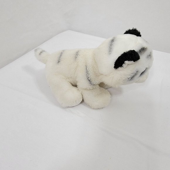 TY Beanie Baby 6" Tundra White Tiger Plush Stuffed Animal Toy with Tags Has Hole - Picture 2 of 11